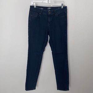 LOFT skinny jeans dark wash